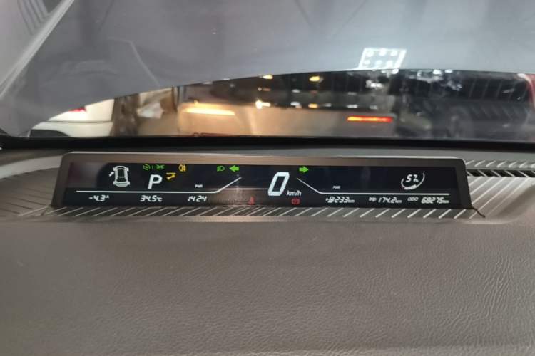 Used NETA V 2021 Long-Range Entertainment Edition Instrument Cluster