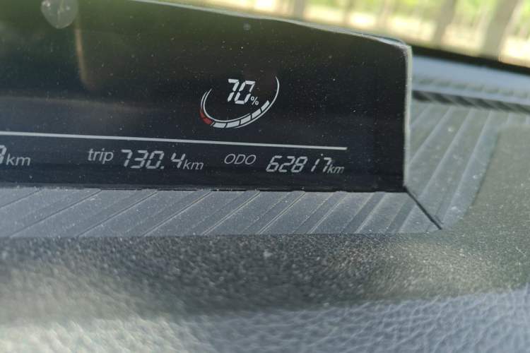 Used NETA V 2021 Standard Range Entertainment Version – Upgraded Model Odometer Close Up