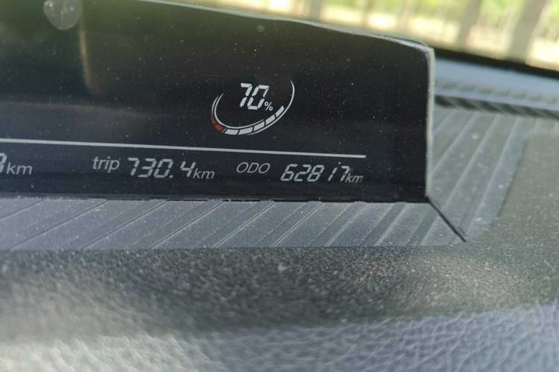 Used NETA V 2021 Standard Range Entertainment Version – Upgraded Model Odometer Close Up