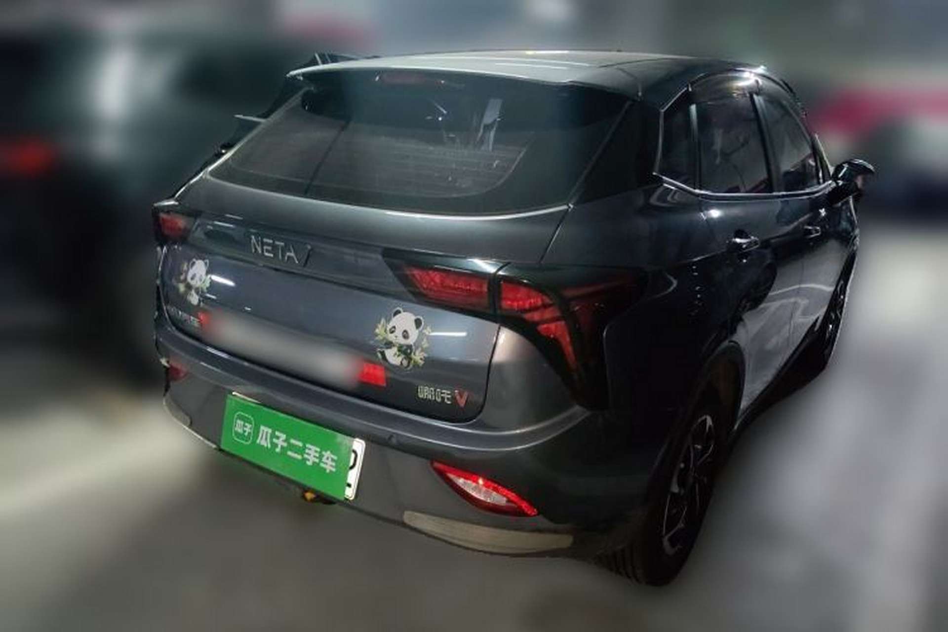 Used NETA V 2021 Long-Range Entertainment Edition Rear Right 45 Deg