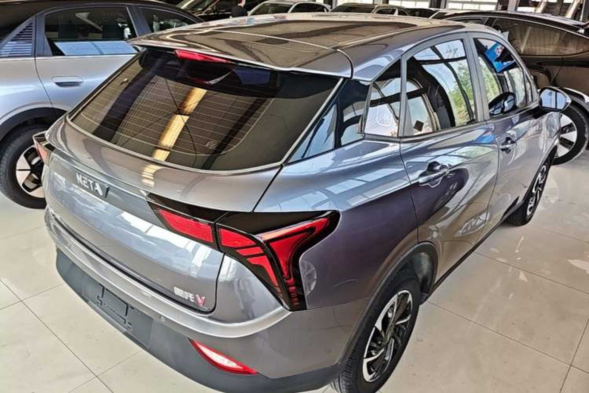 Used NETA V 2021 Long-Range Entertainment Edition Rear Right 45 Deg