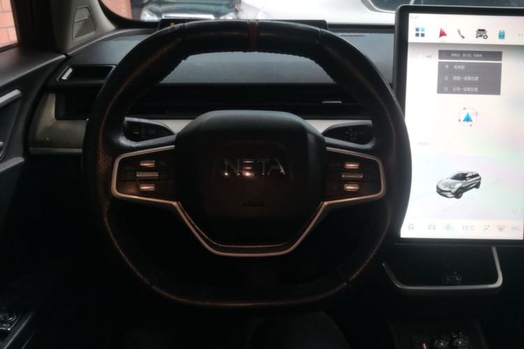 Used NETA V 2021 Long-Range Entertainment Edition Upgrade Model Steering Wheel