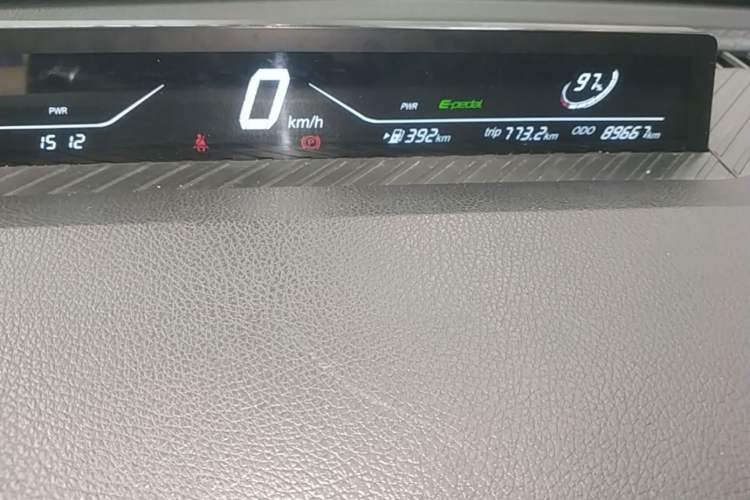 Used NETA V 2021 Long-Range Entertainment Edition Upgrade Model Instrument Cluster