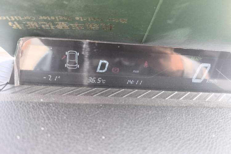Used NETA V 2021 Long-Range Entertainment Edition Instrument Cluster