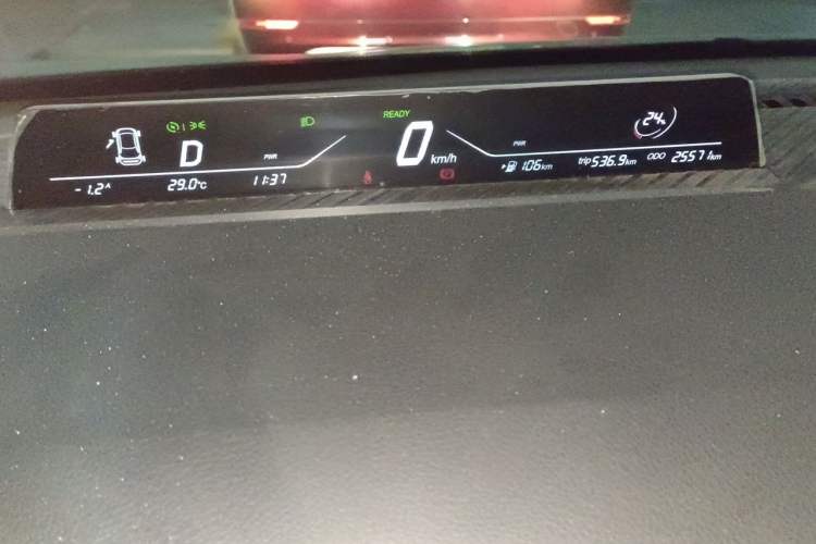 Used NETA V 2021 Long-Range Entertainment Edition Upgrade Model Instrument Cluster