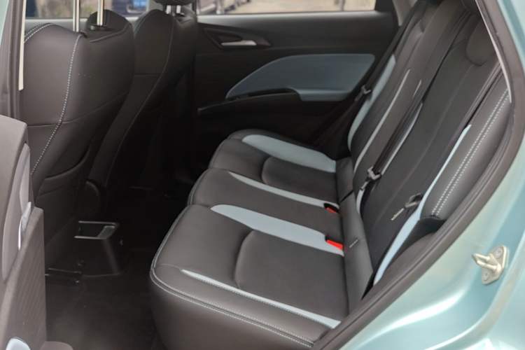 Used NETA V 2021 Long-Range Entertainment Edition Upgrade Model Left Rear Seat