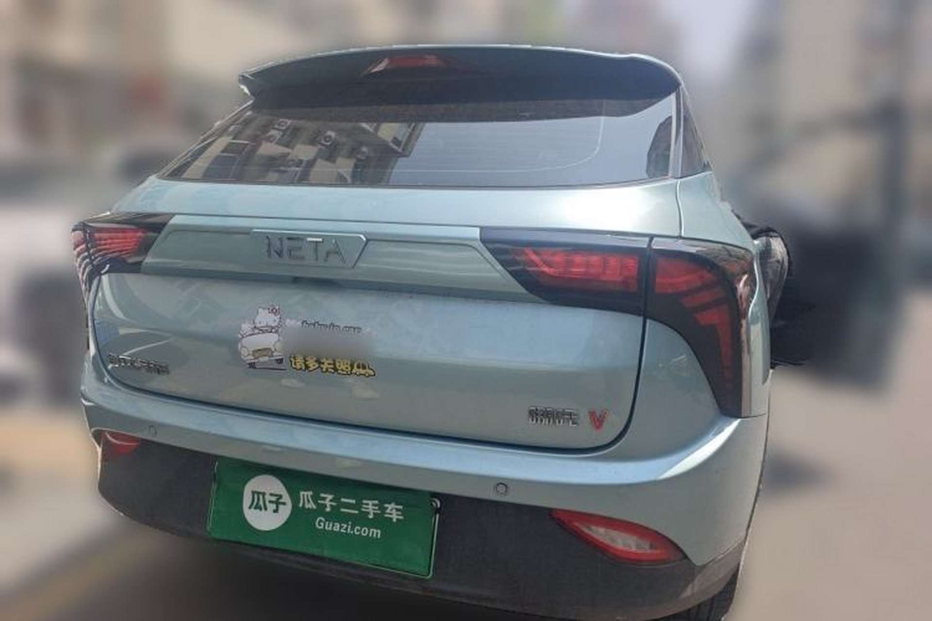 Used NETA V 2021 Long-Range Entertainment Edition Upgrade Model Rear