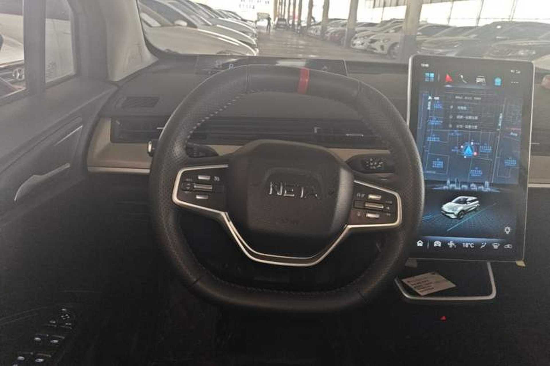 Used NETA V 2021 Long-Range Entertainment Edition Upgrade Model Steering Wheel