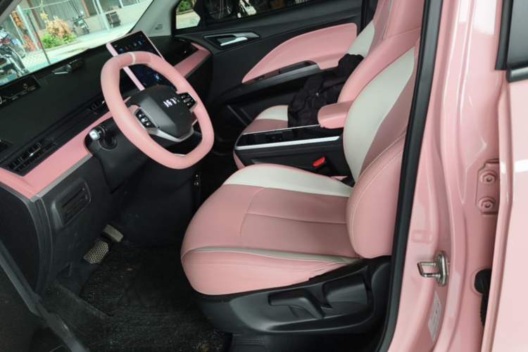 Used NETA V 2021 Long-Range Smart Edition Upgrade Model Left Front Seat