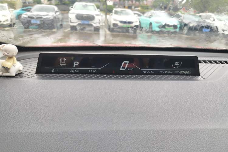 Used NETA V 2021 Witch Edition Odometer Close Up