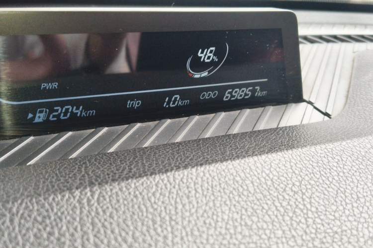 Used NETA V 2021 Witch Edition Odometer Close Up