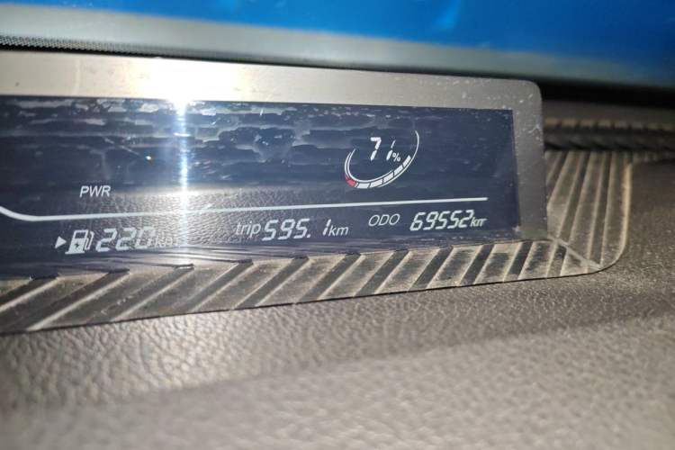 Used NETA V 2021 Standard Range Entertainment Version – Upgraded Model Odometer Close Up