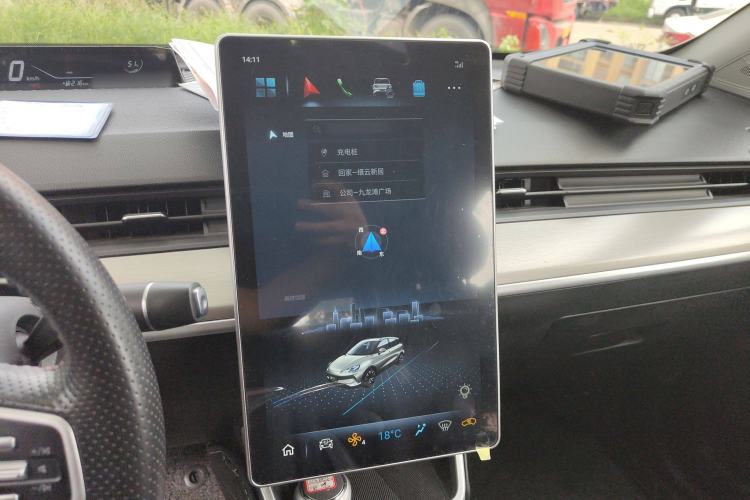 Used NETA V 2021 Ride-Hailing Custom Edition Audio And AC Panel