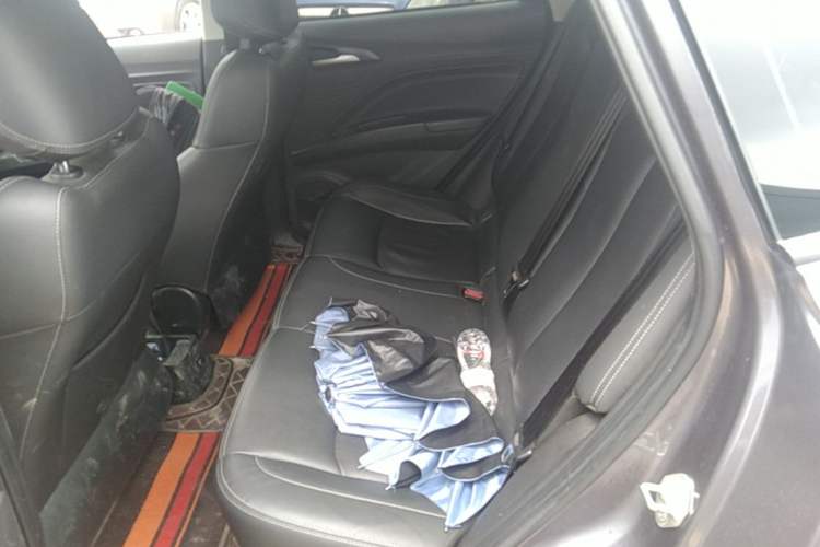 Used NETA V 2021 Long-Range Entertainment Edition Upgrade Model Left Rear Seat