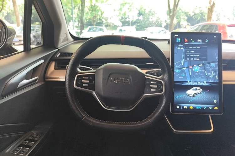 Used NETA V 2021 Long-Range Entertainment Edition Upgrade Model Steering Wheel