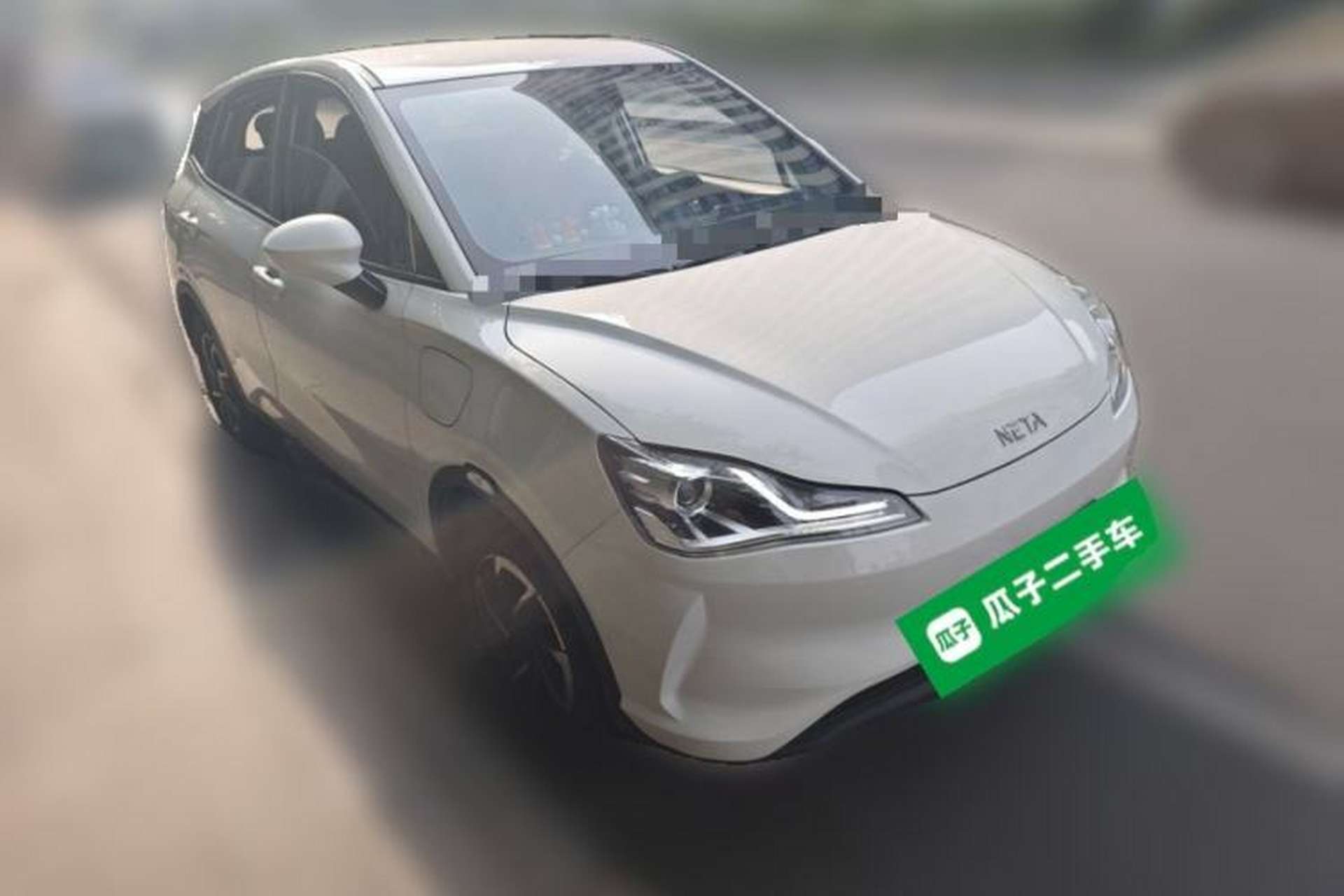 Used NETA V 2021 Long-Range Smart Edition Upgrade Model Front Right 45 Deg