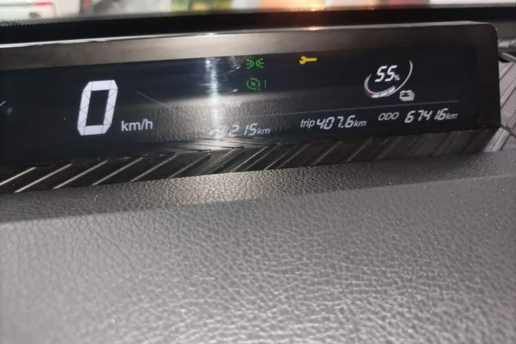 Used NETA V 2021 Long-Range Entertainment Edition Instrument Cluster