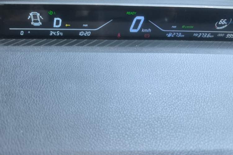 Used NETA V 2021 Long-Range Entertainment Edition Upgrade Model Instrument Cluster