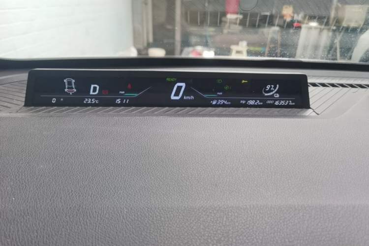 Used NETA V 2021 Long-Range Entertainment Edition Instrument Cluster