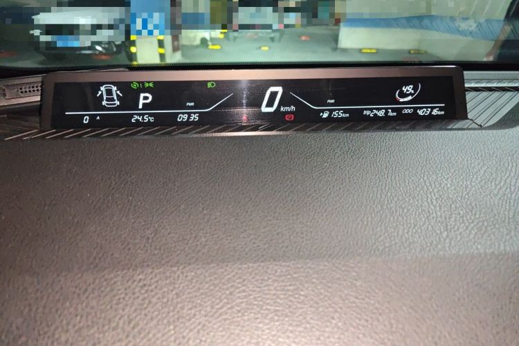 Used NETA V 2021 Standard Range Entertainment Version – Upgraded Model Instrument Cluster