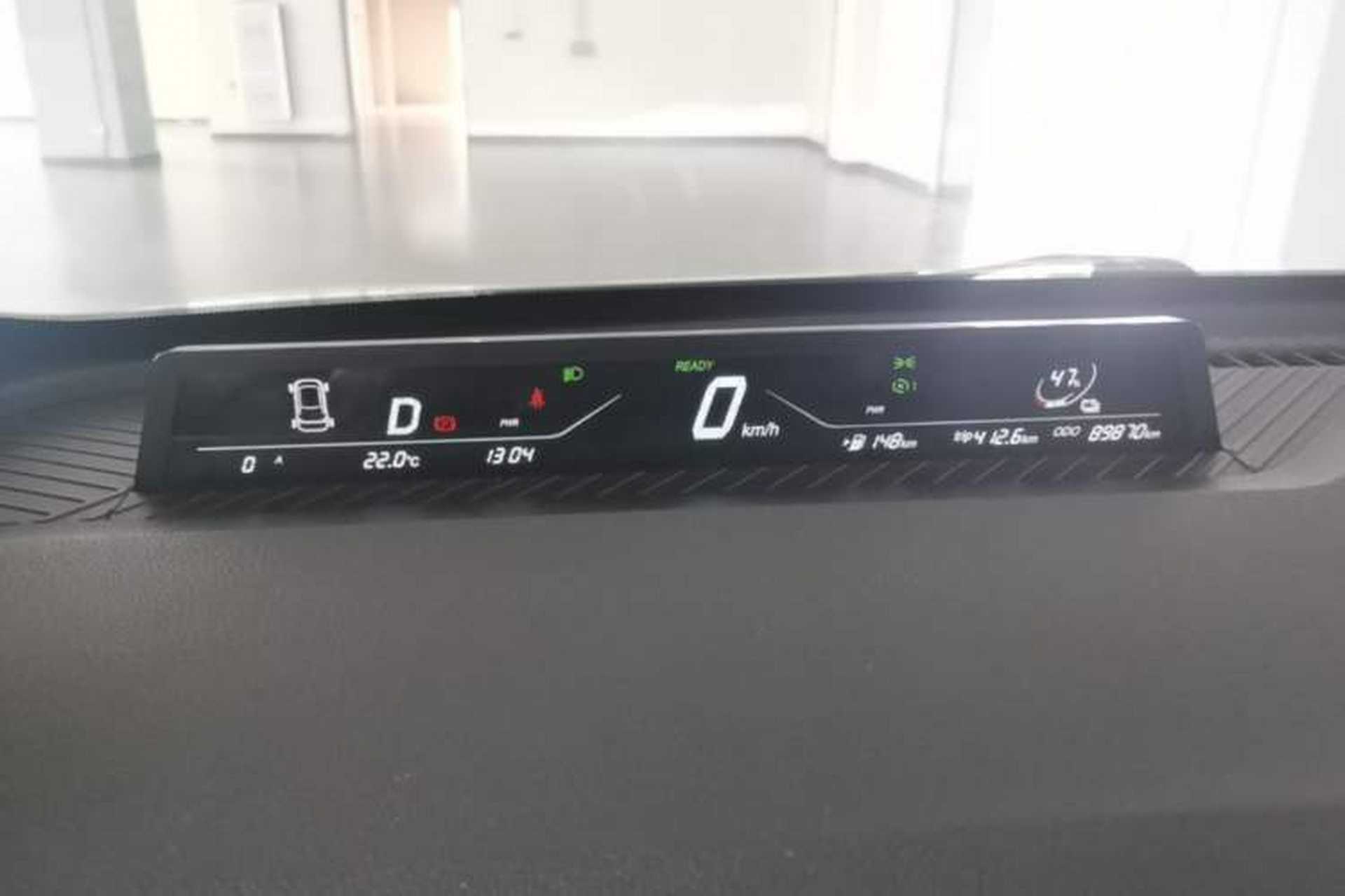 Used NETA V 2021 Standard Range Entertainment Edition Instrument Cluster
