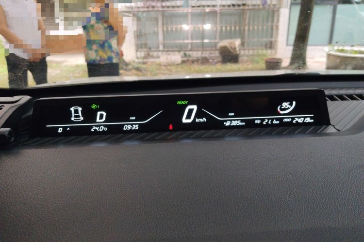 Used NETA V 2021 Long-Range Entertainment Edition Upgrade Model Instrument Cluster