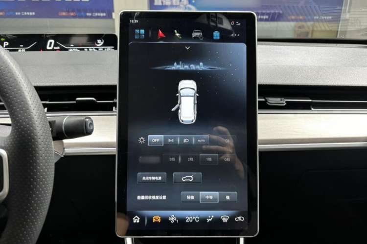 Used NETA V 2021 Long-Range Entertainment Edition Upgrade Model Interior 3