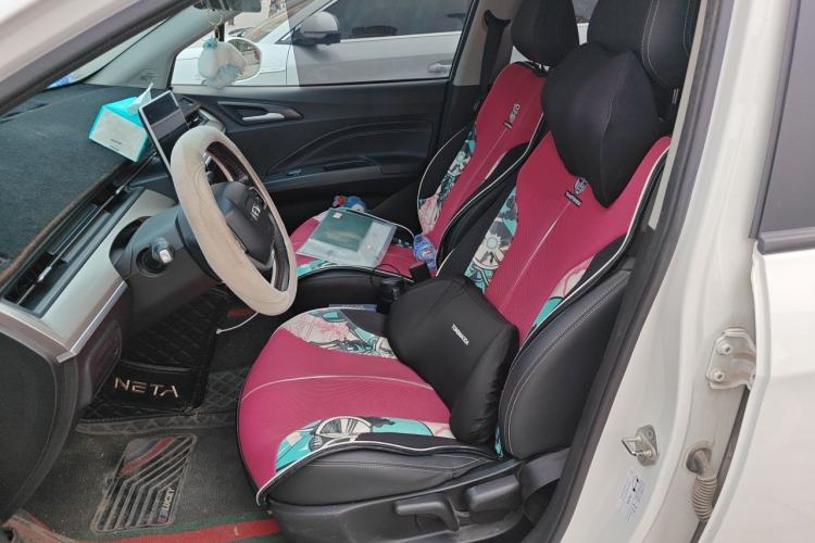 Used NETA V 2021 Long-Range Entertainment Edition Upgrade Model Left Front Seat