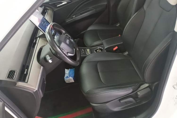 Used NETA V 2021 Long-Range Entertainment Edition Upgrade Model Left Front Seat