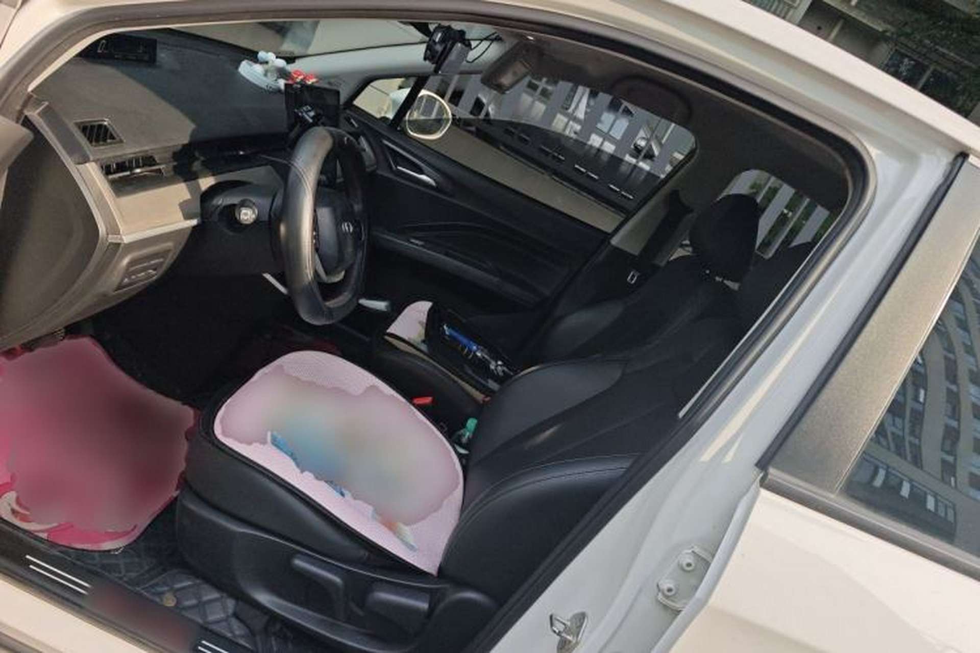 Used NETA V 2021 Long-Range Smart Edition Upgrade Model Left Front Seat