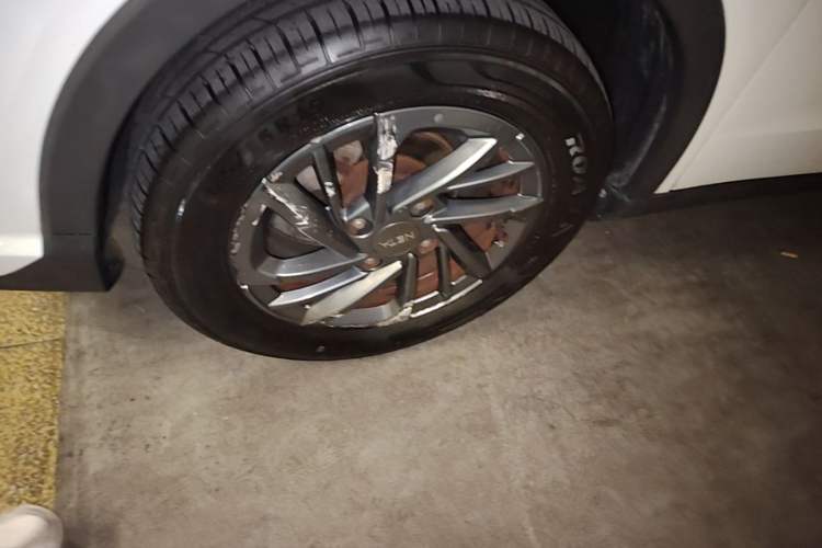 Used NETA V 2021 Standard Range Entertainment Version – Upgraded Model Left Front Wheel Hub