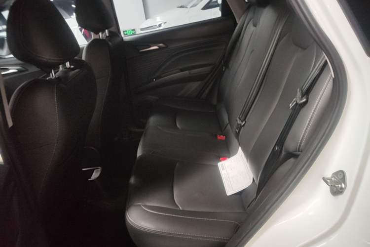 Used NETA V 2021 Long-Range Entertainment Edition Upgrade Model Left Rear Seat