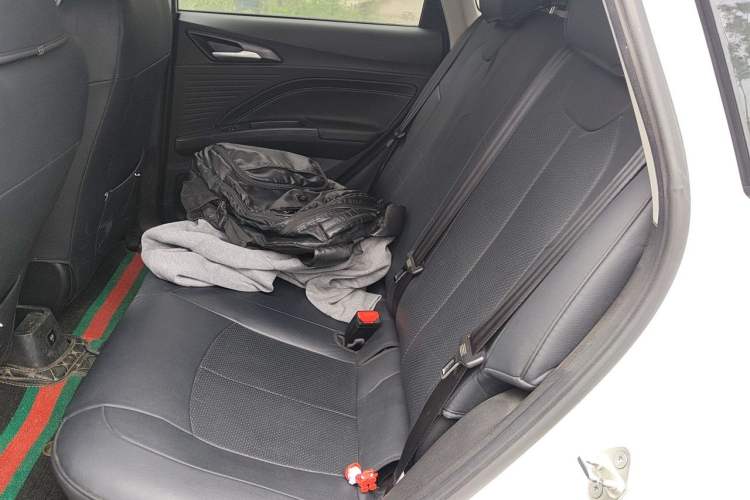 Used NETA V 2021 Long-Range Entertainment Edition Upgrade Model Left Rear Seat