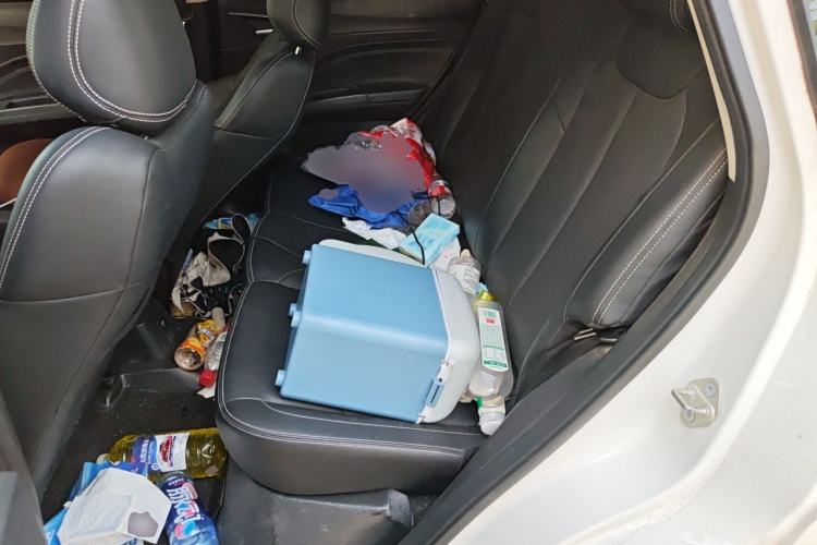 Used NETA V 2021 Long-Range Entertainment Edition Left Rear Seat
