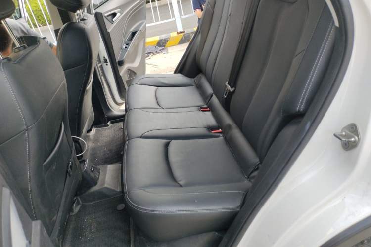 Used NETA V 2021 Long-Range Entertainment Edition Upgrade Model Left Rear Seat