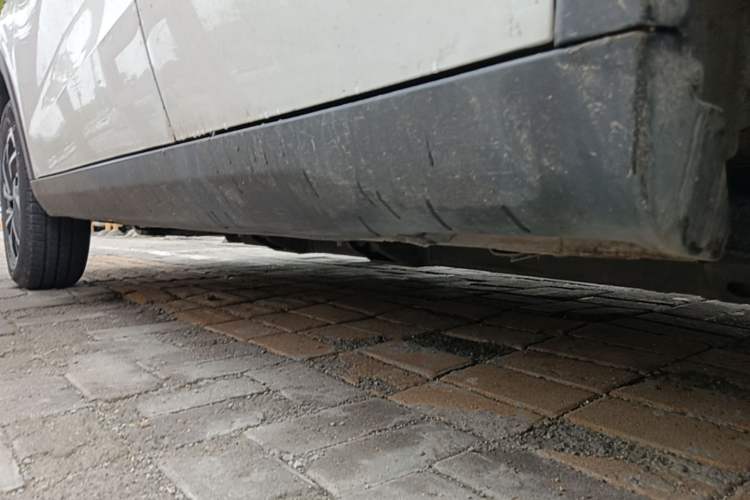 Used NETA V 2021 Long-Range Entertainment Edition Upgrade Model Left Side Sill