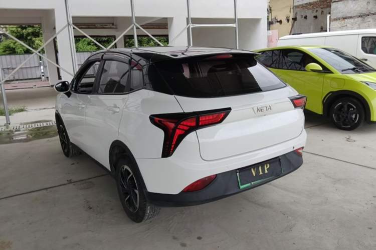 Used NETA V 2021 Long-Range Entertainment Edition Rear Left 45 Deg