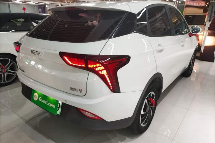 Used NETA V 2021 Long-Range Entertainment Edition Rear Right 45 Deg