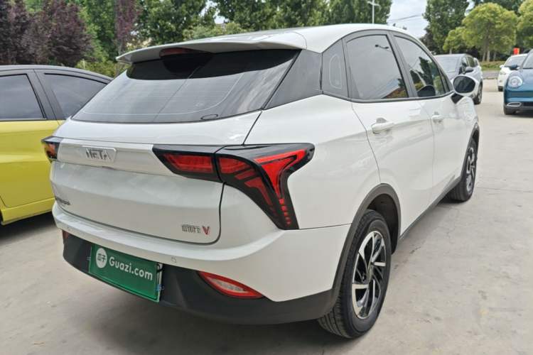 Used NETA V 2021 Long-Range Entertainment Edition Upgrade Model Rear Right 45 Deg