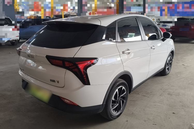 Used NETA V 2021 Long-Range Smart Edition Upgrade Model Rear Right 45 Deg