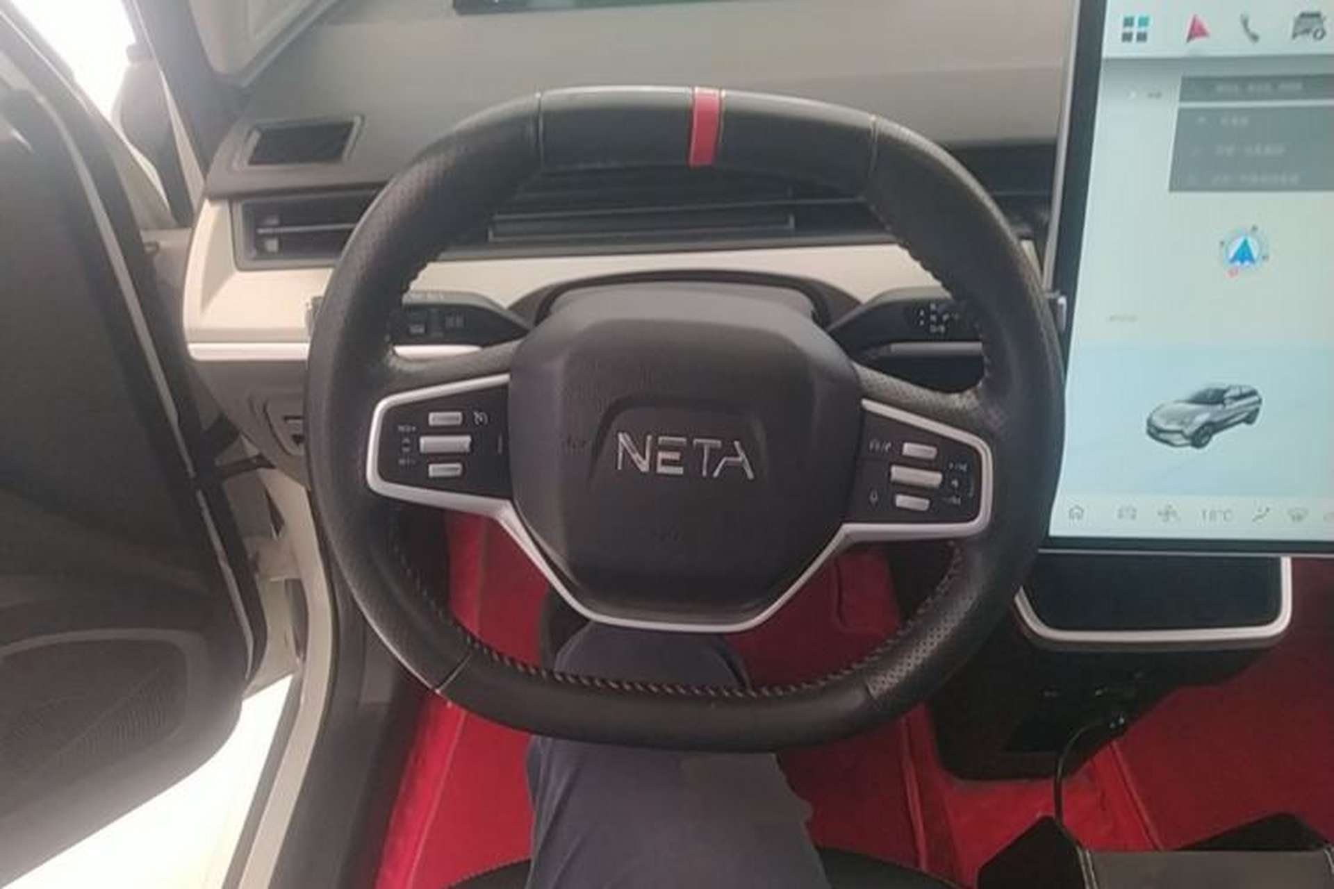 Used NETA V 2021 Long-Range Industry Custom Edition Steering Wheel