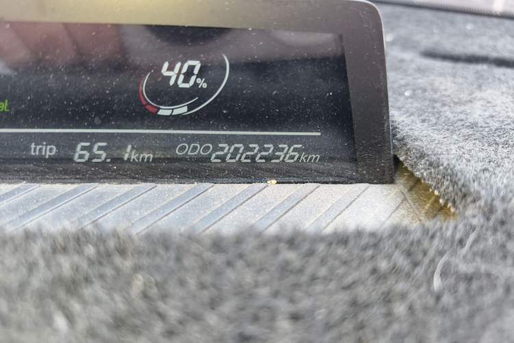 Used NETA V 2022 Chao 400 Lite Odometer Close Up