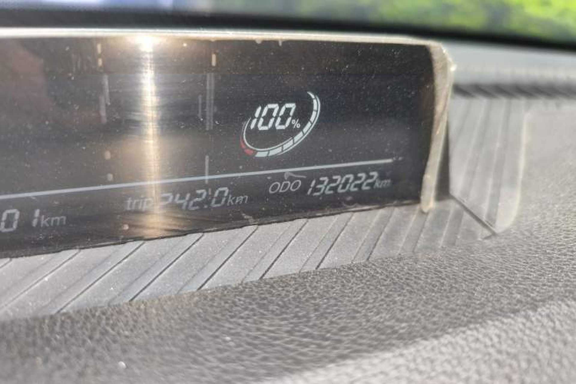 Used NETA V 2022 Long-Range Industry Custom Edition Odometer Close Up