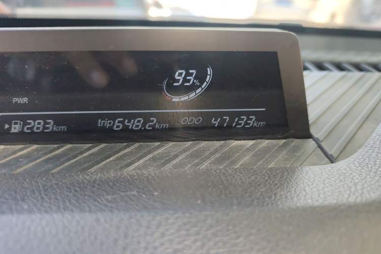 Used NETA V 2022 Chao 300 Lite Ternary Lithium Odometer Close Up
