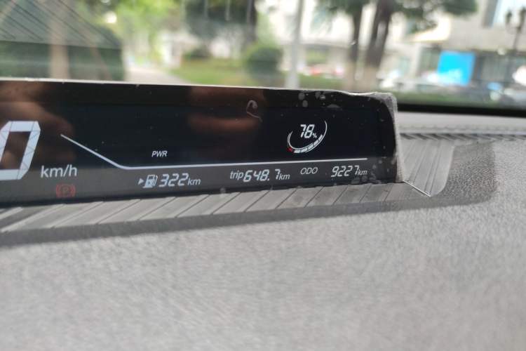 Used NETA V 2022 Chao 400 Lite Odometer Close Up