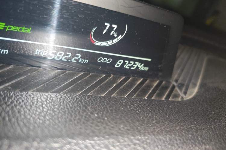 Used NETA V 2022 Chao 400 Lite Odometer Close Up
