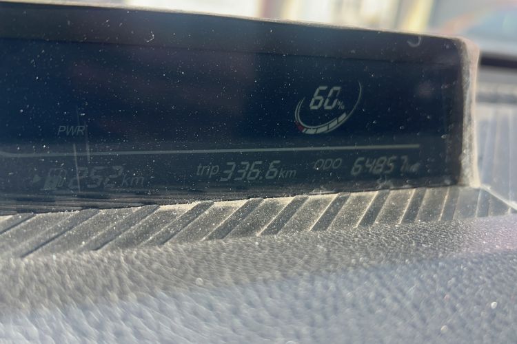 Used NETA V 2022 Chao 400 Lite Odometer Close Up
