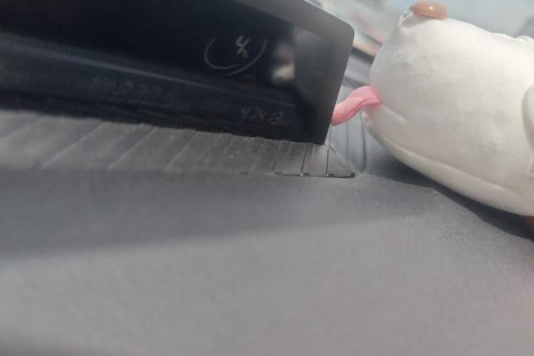 Used NETA V 2022 Pro Long-Range Smart Edition Odometer Close Up