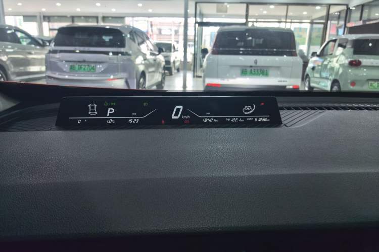 Used NETA V 2022 Chao 400 Lite Odometer Close Up