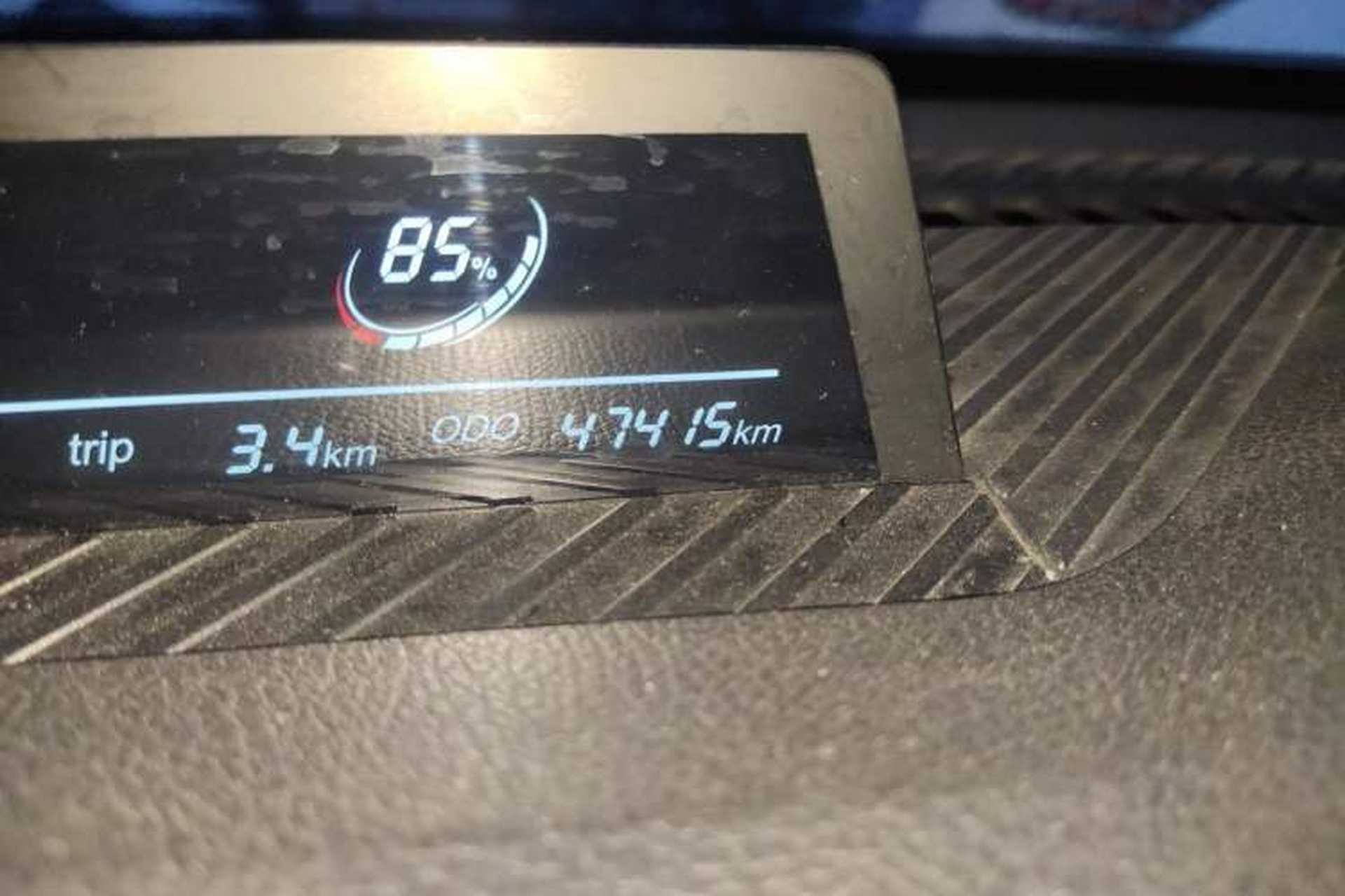 Used NETA V 2022 Chao 400 Lite Odometer Close Up